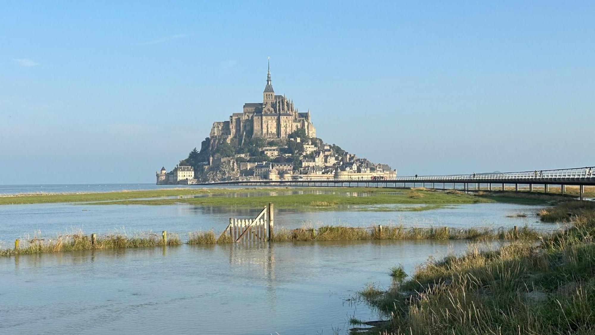 La Bastide Du Moulin - Mont St Michel Bed and Breakfast Moidrey Buitenkant foto
